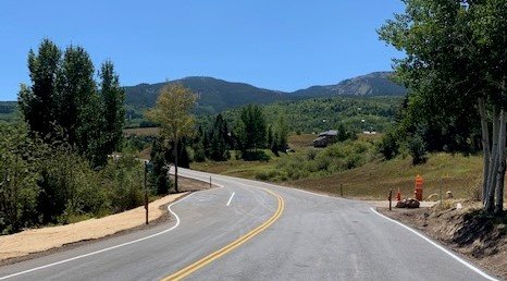 brush creek road open