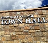 Town hall sign