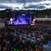 JAS labor day festival concert during evening