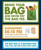 Bag fee poster