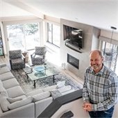 Bob Sirkus in Remodeled Home