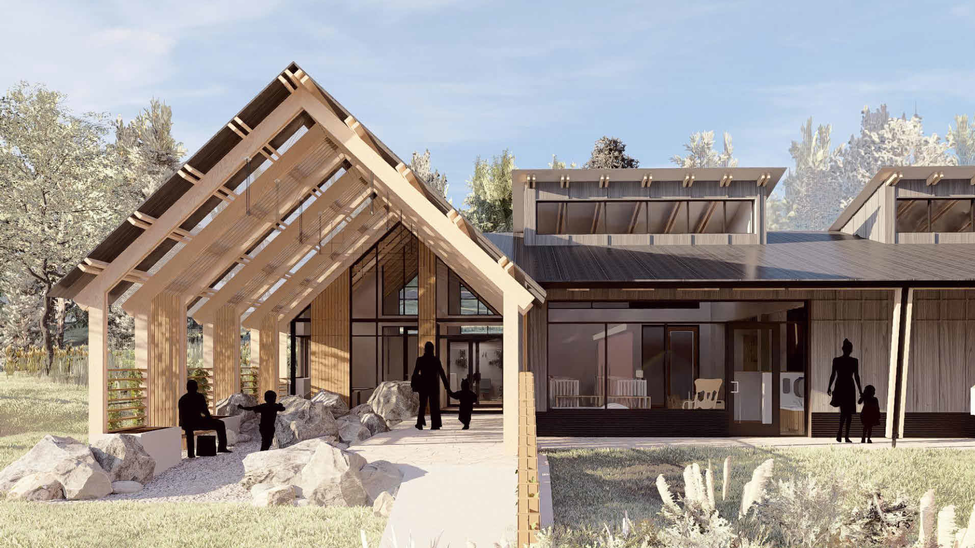 Little Red Schoolhouse Design Rendering 1