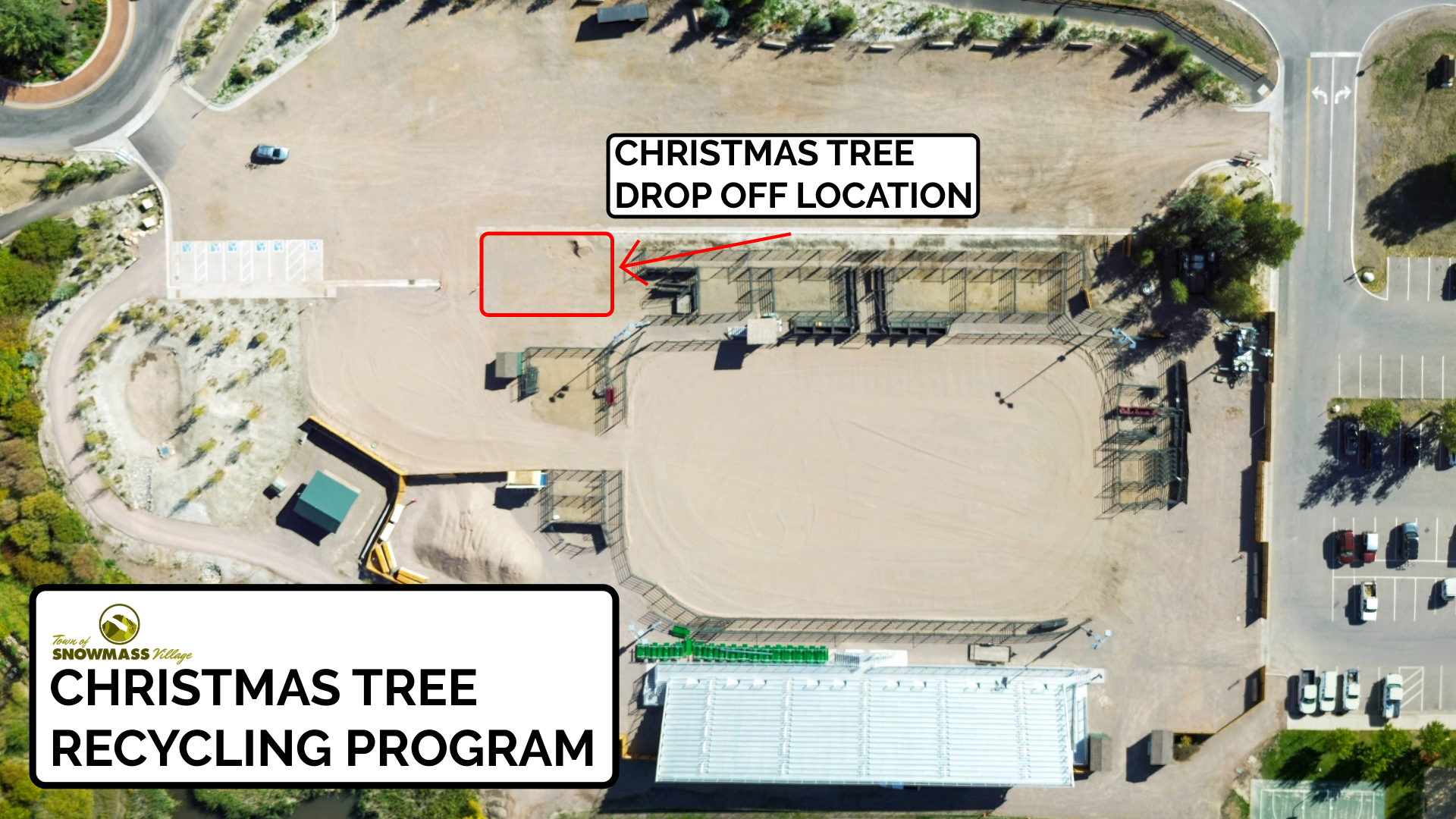 2024 Christmas Tree Recycling Map